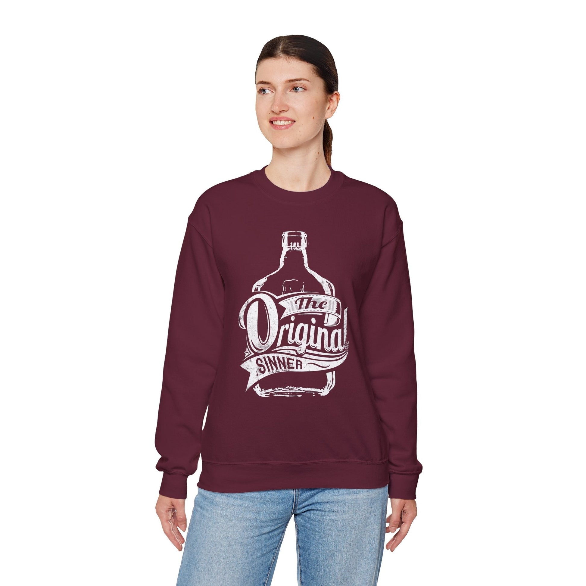 The Original Sinner Crewneck Sweatshirt The Devil's Pickle