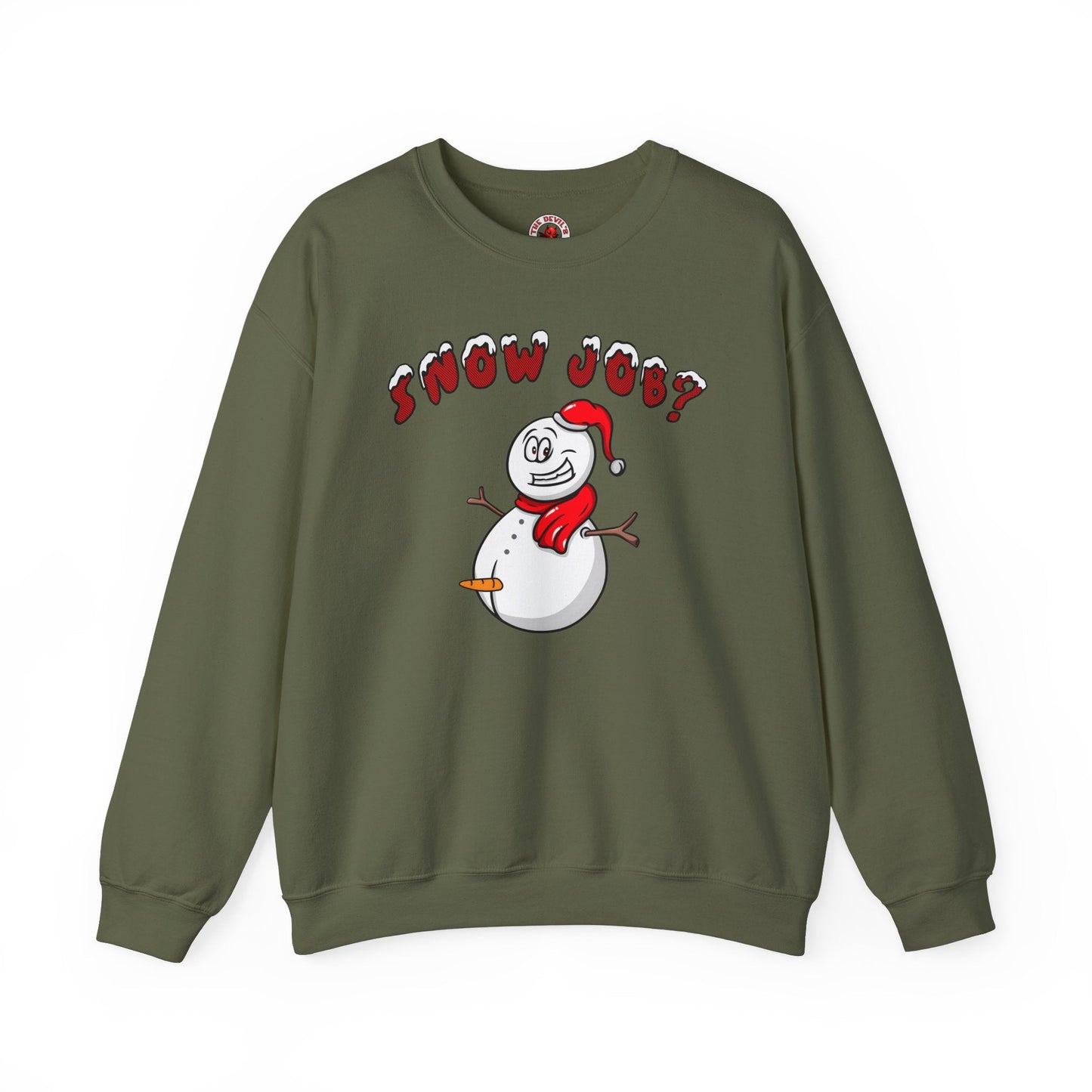 Snow Job Crewneck Sweatshirt The Devil's Pickle