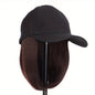 Women'S Hat Wigs, Baseball Cap Wigs, Short Bob Hairstyles, Synthetic Caps with -Resistant NovaCart