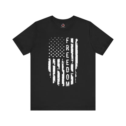 Freedom American Flag T-Shirt The Devil's Pickle