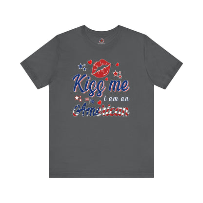 Kiss Me I Am An American T-Shirt The Devil's Pickle