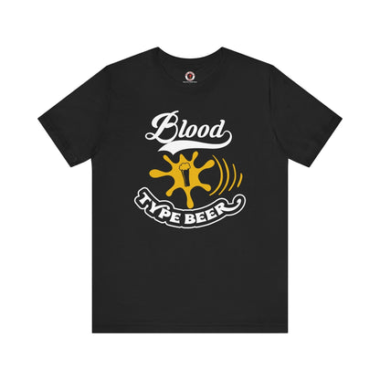 Blood Type Beer T-Shirt The Devil's Pickle