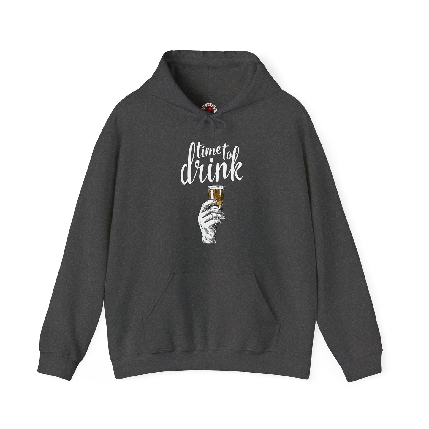 Time To Drink Hooded Sweatshirt The Devil's Pickle