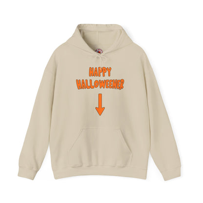 Happy Halloweener Hooded Sweatshirt The Devil's Pickle