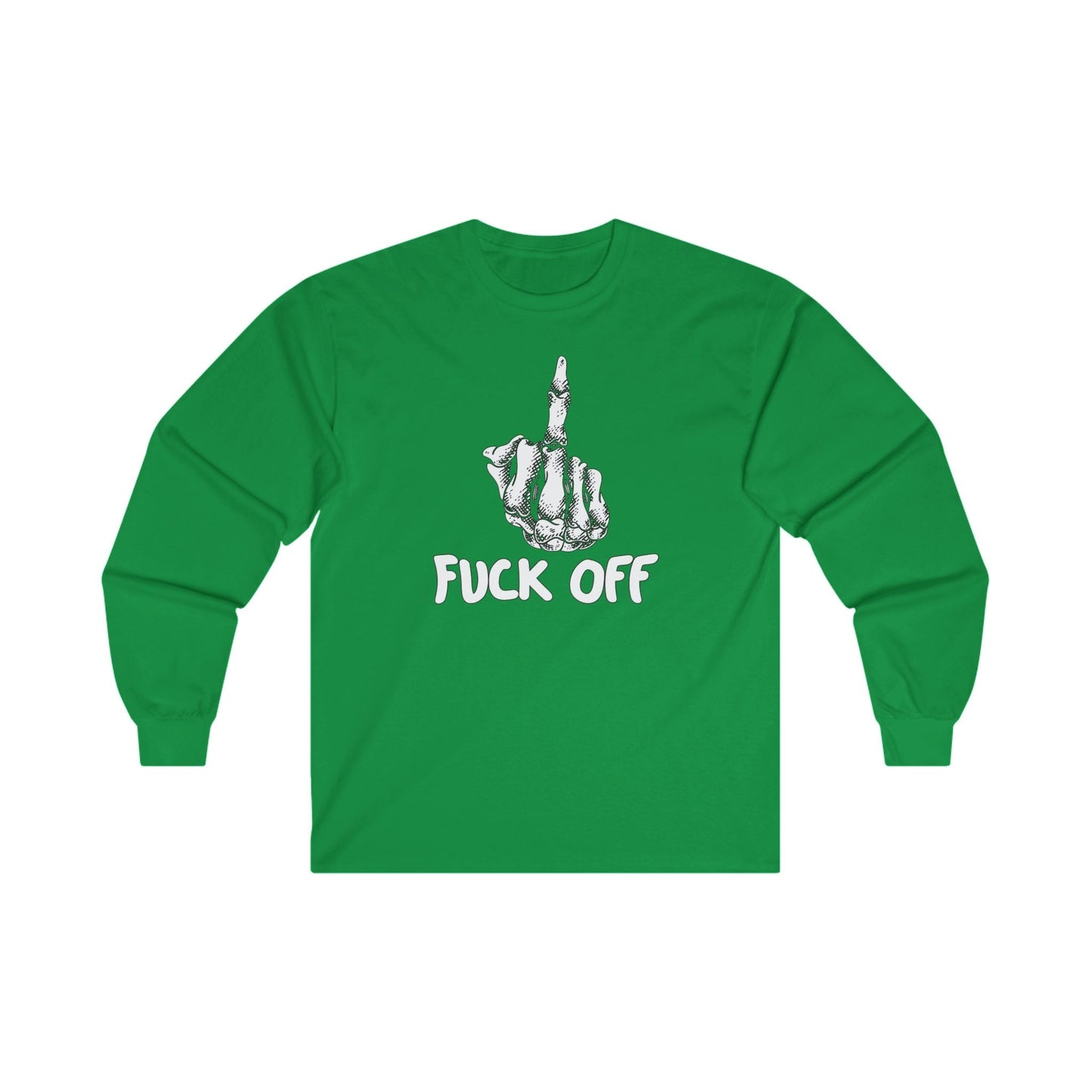 Fuck Off Finger Long Sleeve Tee The Devil's Pickle