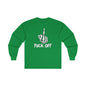 Fuck Off Finger Long Sleeve Tee The Devil's Pickle