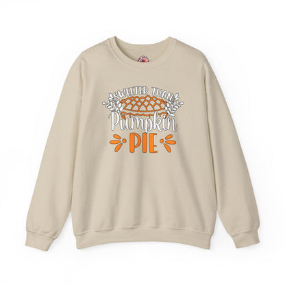 Sweeter Than Pumpkin Pie Crewneck Sweatshirt The Devil's Pickle