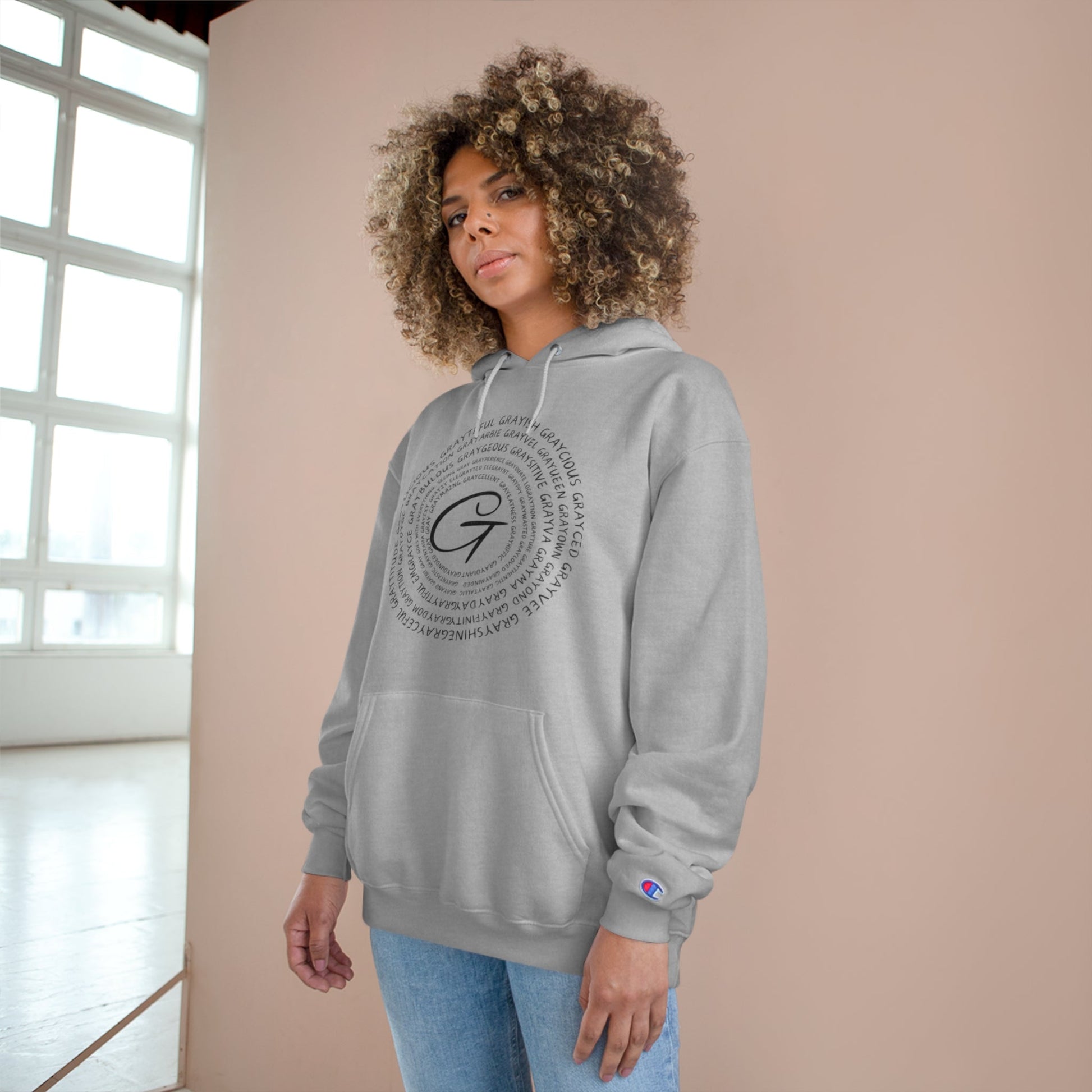 Champion Hoodie Grayceful LLC