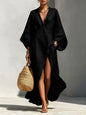 Women's Batwing Sleeve Loose Maxi Resort Dress FitiqueFit