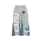 DENIM FLARED SWEATS. ProjectCapri
