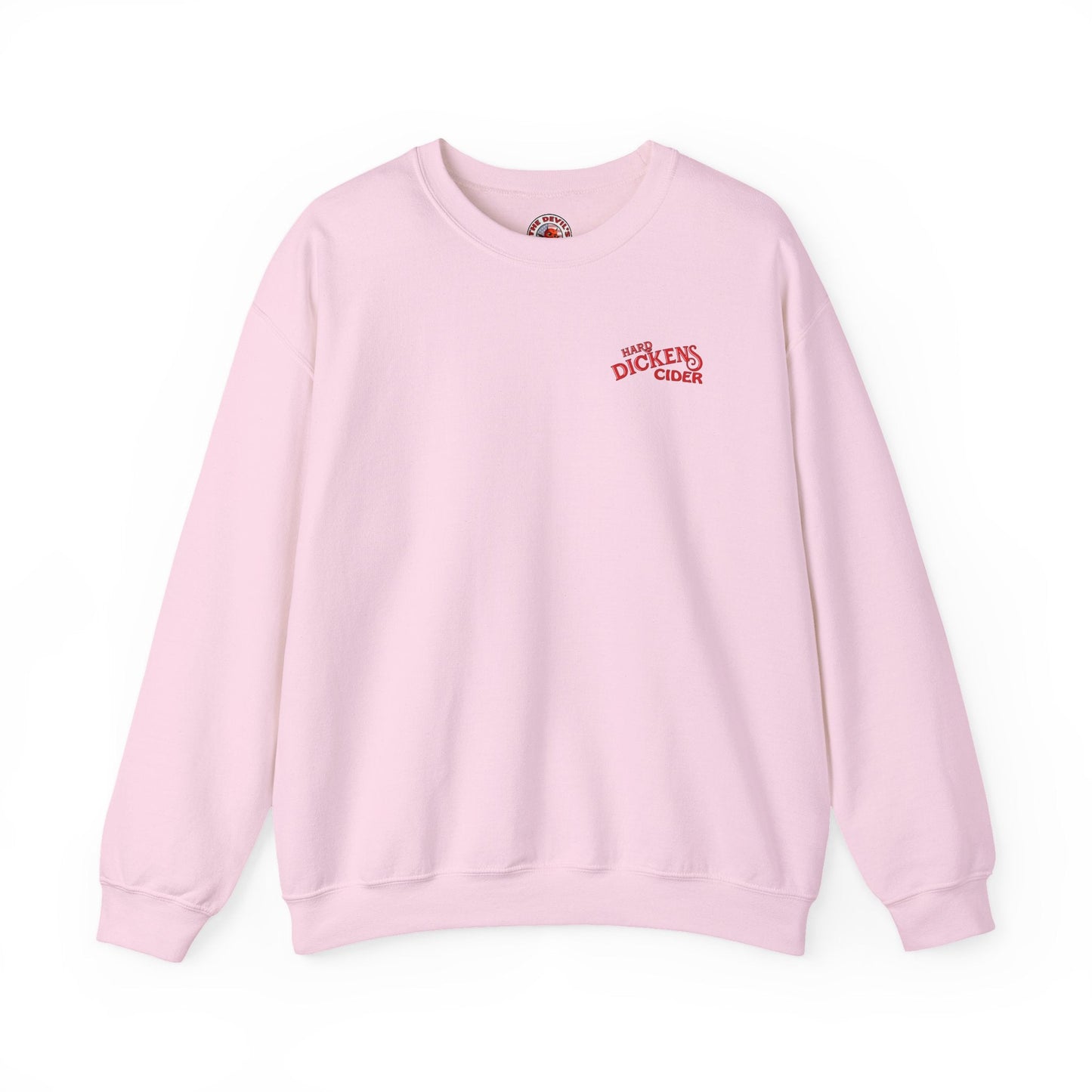 Hard Dickens Cider Front/Back Crewneck Sweatshirt The Devil's Pickle