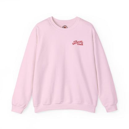 Hard Dickens Cider Front/Back Crewneck Sweatshirt The Devil's Pickle