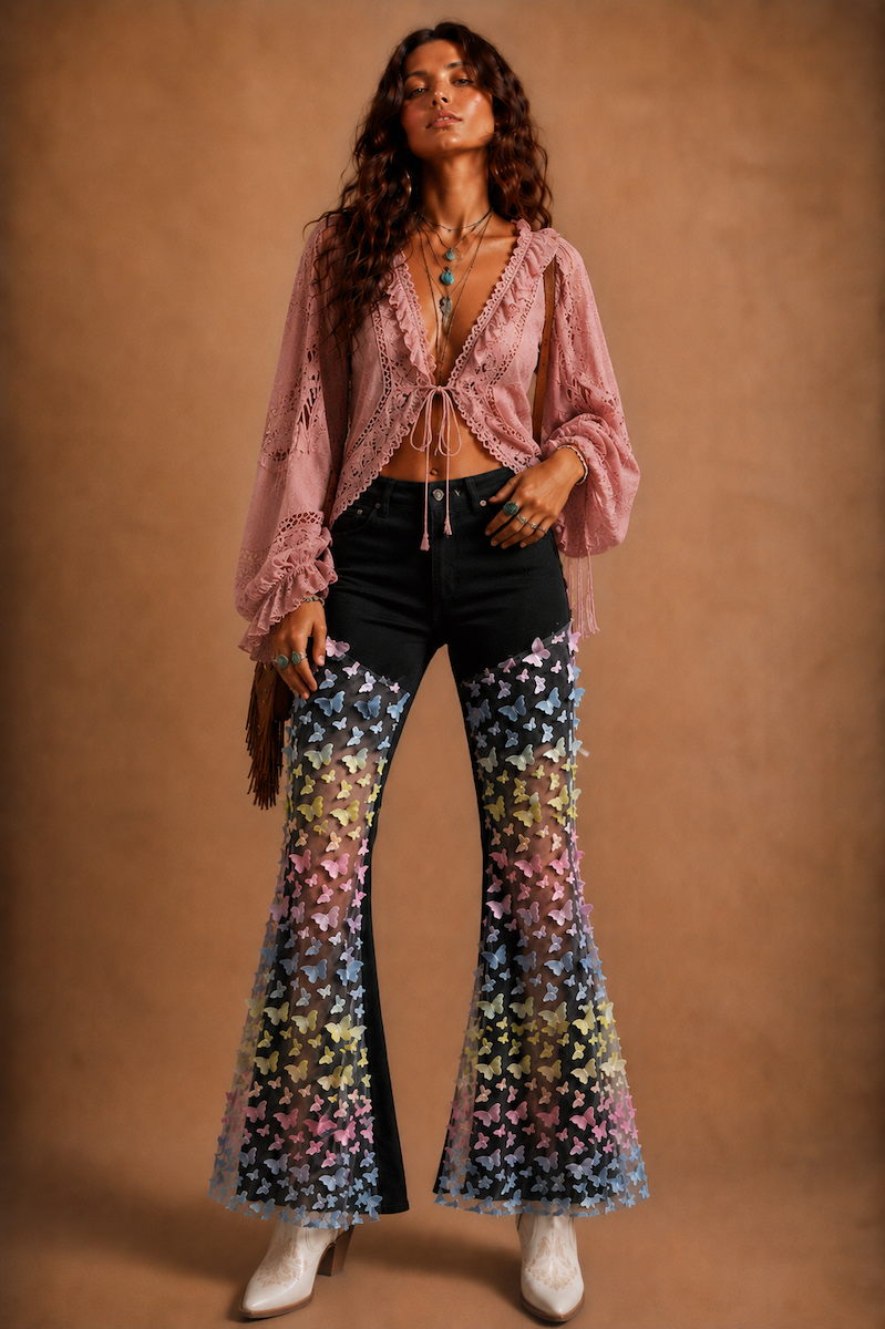 Mariposa Muse Flares GJG DENIM
