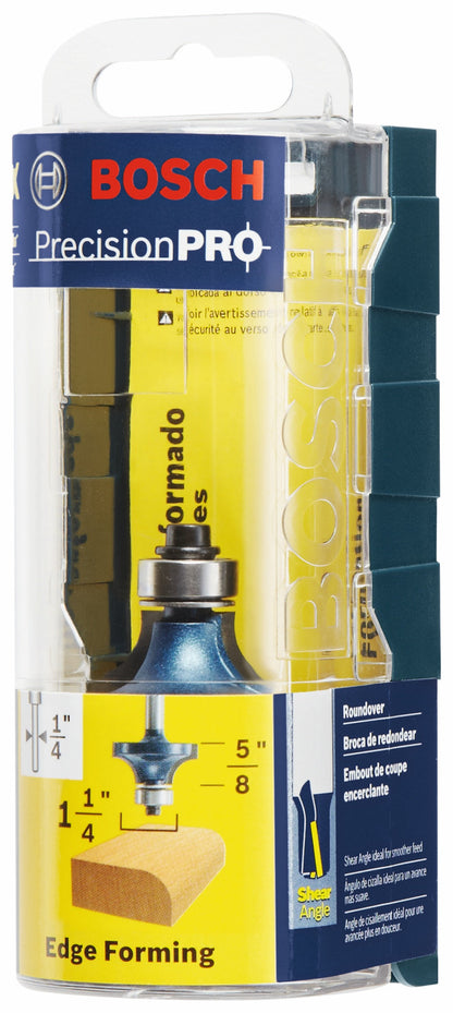 BOSCH 85296MC 3/8 In. x 5/8 In. Carbide-Tipped Roundover Router Bit VM Hardware