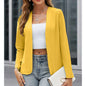 Women’s Plus‑Size Open‑Front Casual Blazer FitiqueFit