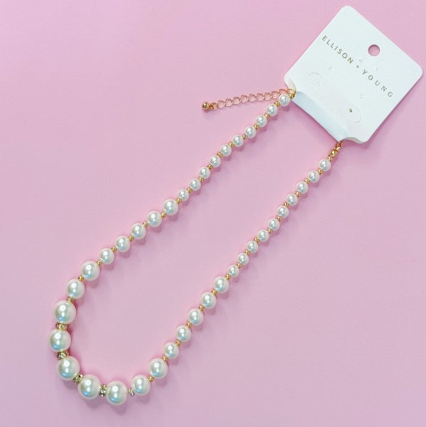 Graduated Glam Pearl Necklace Shop Style & More | Fresh Looks, Everyday Deals & Free Shipping
