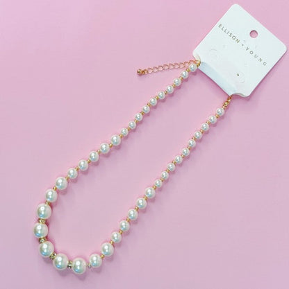 Graduated Glam Pearl Necklace Shop Style & More | Fresh Looks, Everyday Deals & Free Shipping