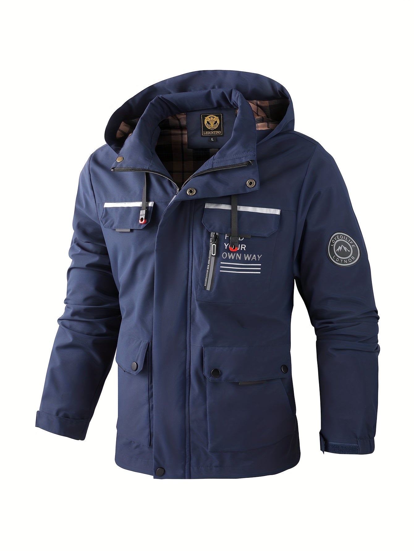 Spring and Summer Men's Fashion Casual Windbreaker Pilot Jacket Outdoor Sports Jacket NovaCart