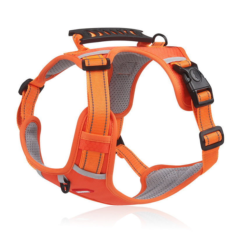 Adjustable No-Pull Pet Harness for Dogs & Cats - Soft Padded Harness with Easy Control Handle for Large Breeds - Prevents Choking and Pulling - Comfortable and Secure Fit - For Dog & Cat Owners - Suitable for Walking, Trainin NovaCart