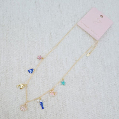 Ocean Friends Charm Necklace – Sea Life Vibes Shop Style & More | Fresh Looks, Everyday Deals & Free Shipping