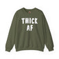 Thick AF Crewneck Sweatshirt The Devil's Pickle