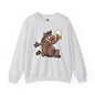 Beer Drinking Boar Crewneck Sweatshirt The Devil's Pickle