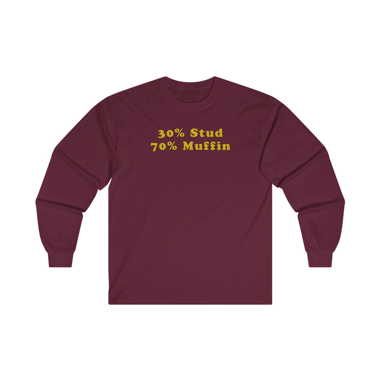 30% Stud 70% Muffin Long Sleeve Tee The Devil's Pickle