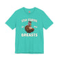 Stop Staring At My Breasts T-Shirt The Devil's Pickle