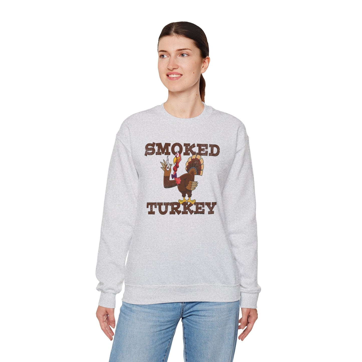 Smoked Turkey Crewneck Sweatshirt The Devil's Pickle
