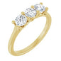 14K Yellow 3/4 CTW Natural Diamond Anniversary Band Ethereal Legacy Boutiques