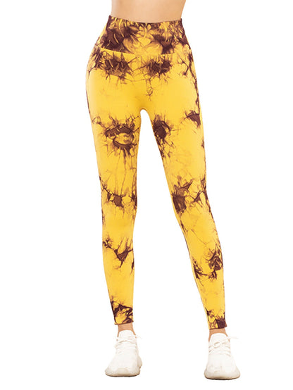 5-Pack Tie Dye Cut-Out Leggings FitiqueFit