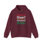 Christmas Cheer? I thought You Said Christmas Beer Hooded Sweatshirt The Devil's Pickle