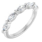 Platinum 3/4 CTW Natural Diamond Anniversary Band Ethereal Legacy Boutiques