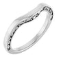 14K White Floral Matching Band Ethereal Legacy Boutiques
