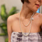 In Your Way Pearl And Chain Long Necklace Shop Style & More | Fresh Looks, Everyday Deals & Free Shipping