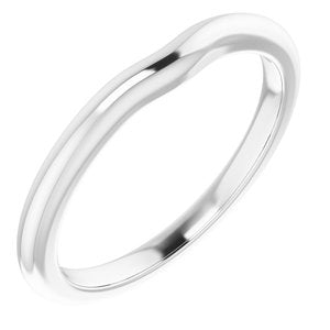 Continuum Sterling Silver Band for 4.1 mm Round Ring Ethereal Legacy Boutiques
