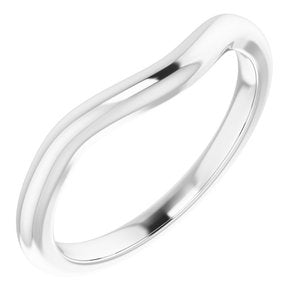 Continuum Sterling Silver Band for 9.4 mm Round Ring Ethereal Legacy Boutiques
