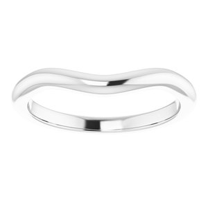 Sterling Silver Band for 9 mm Round Ring Ethereal Legacy Boutiques