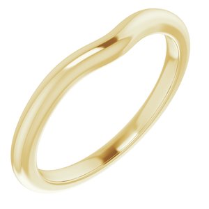 10K Yellow Band for 5.8 mm Round Ring Ethereal Legacy Boutiques