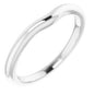 14K X1 White Band for 4.8 mm Round Ring Ethereal Legacy Boutiques