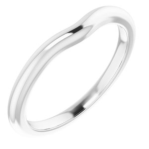 Continuum Sterling Silver Band for 5.2 mm Round Ring Ethereal Legacy Boutiques
