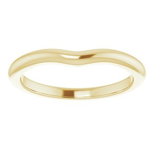 10K Yellow Band for 5.5 mm Round Ring Ethereal Legacy Boutiques