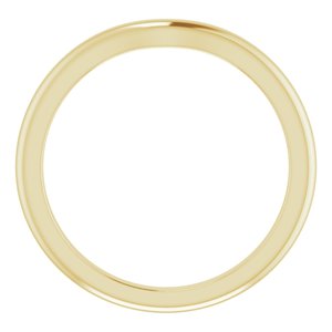 10K Yellow Band for 5.5 mm Round Ring Ethereal Legacy Boutiques