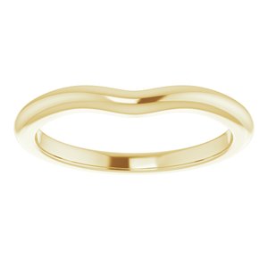 10K Yellow Band for 6 mm Round Ring Ethereal Legacy Boutiques