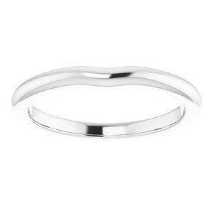 Sterling Silver Band for 4.1 mm Round Ring Ethereal Legacy Boutiques