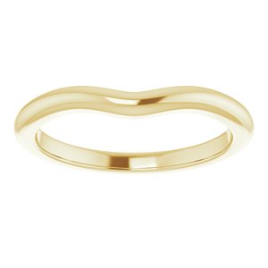 10K Yellow Band for 6.5 mm Round Ring Ethereal Legacy Boutiques