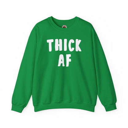 Thick AF Crewneck Sweatshirt The Devil's Pickle