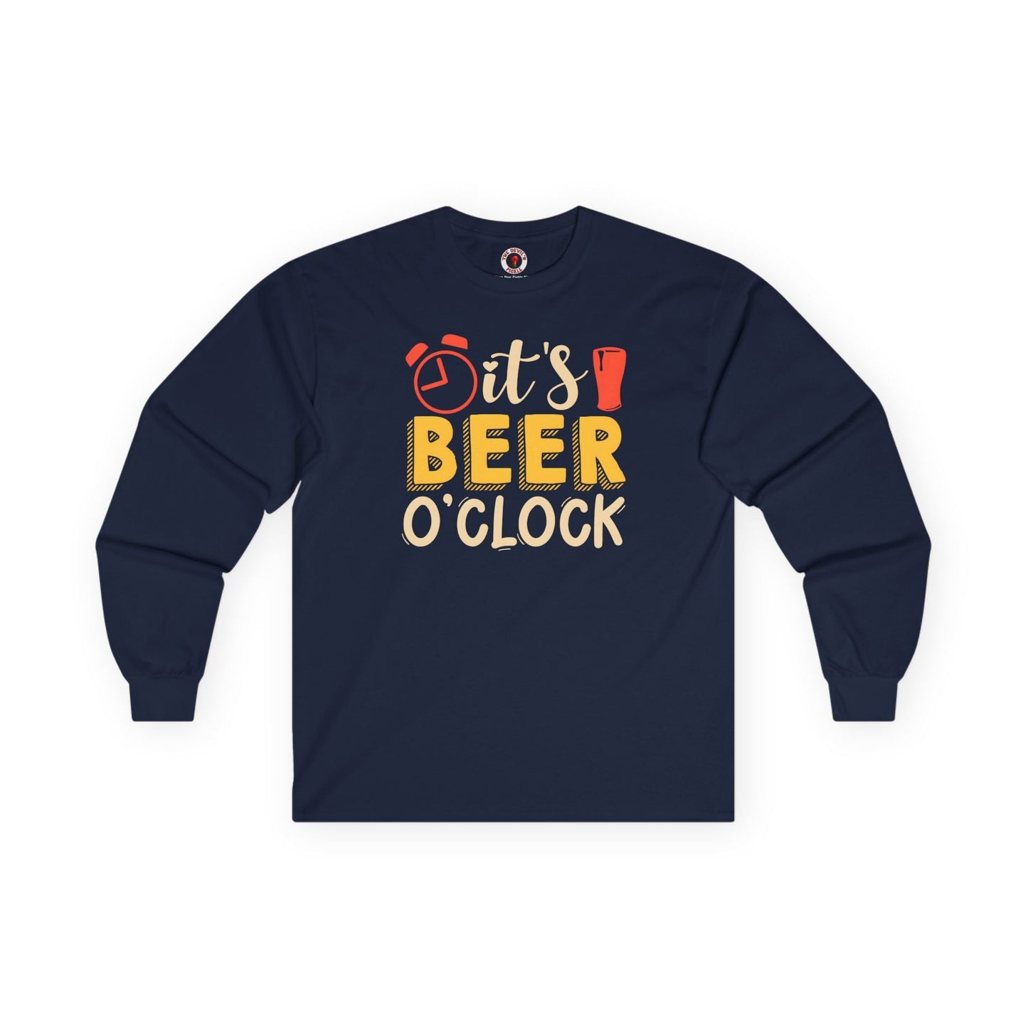 It's Beer O'clock Long Sleeve Tee The Devil's Pickle