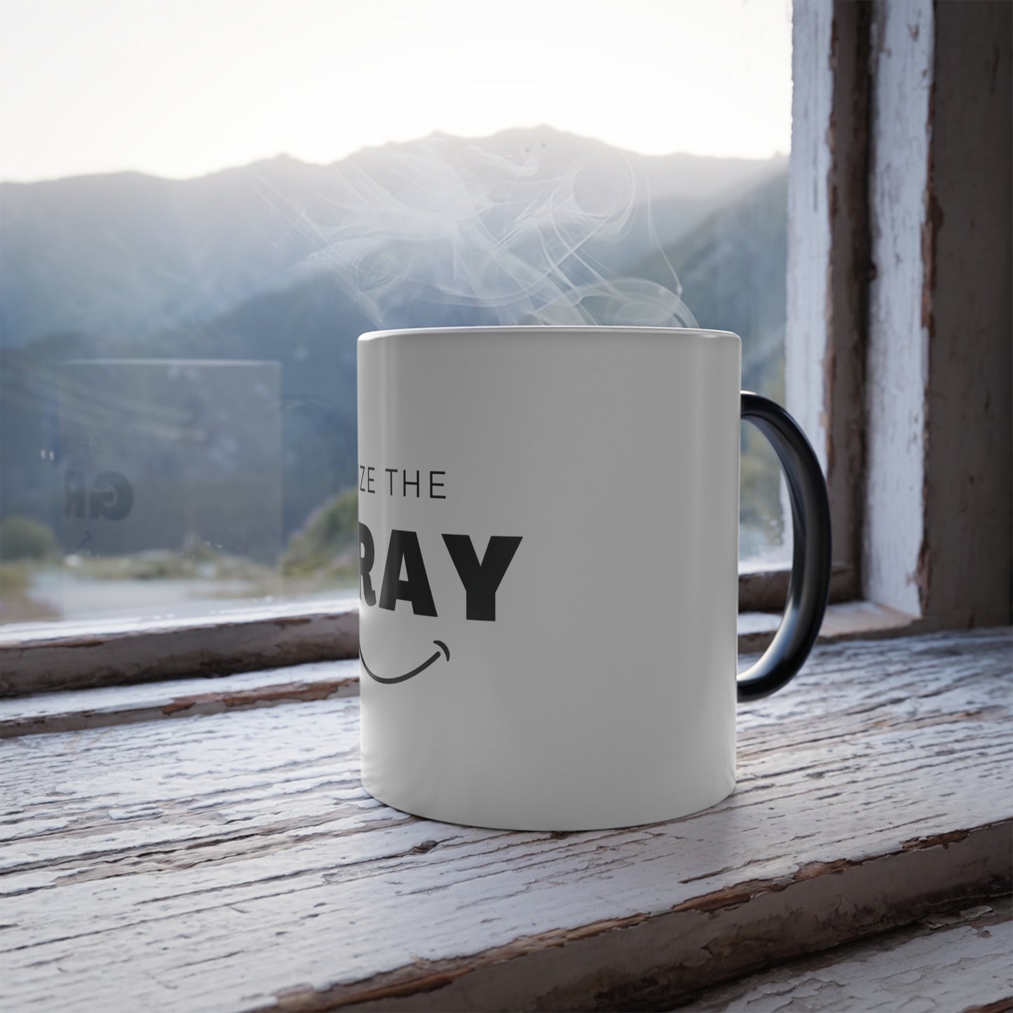 Seize the gray Color Morphing Mug, 11oz Grayceful LLC