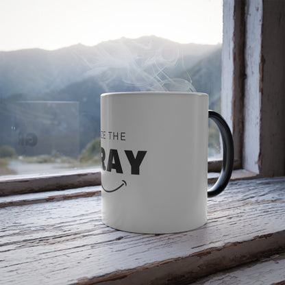 Seize the gray Color Morphing Mug, 11oz Grayceful LLC